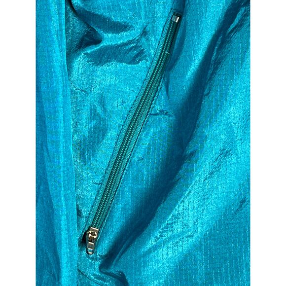 Vintage Louis Garneau Windbreaker Jacket Nylon 80's Baggy Blue Purple Womens S - Picture 4 of 14